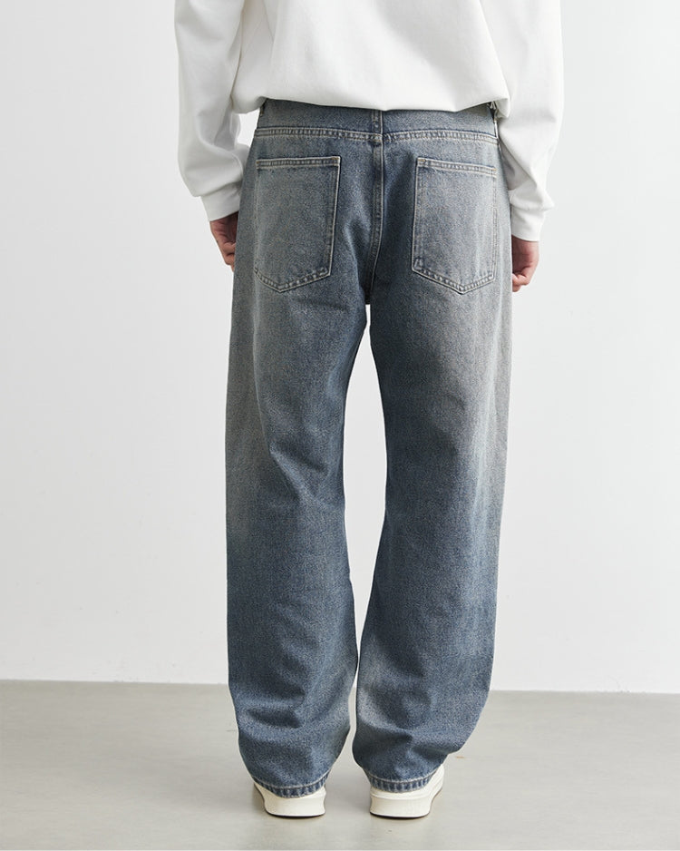 Essential Loose Fit Washed Denim Jeans 0.2
