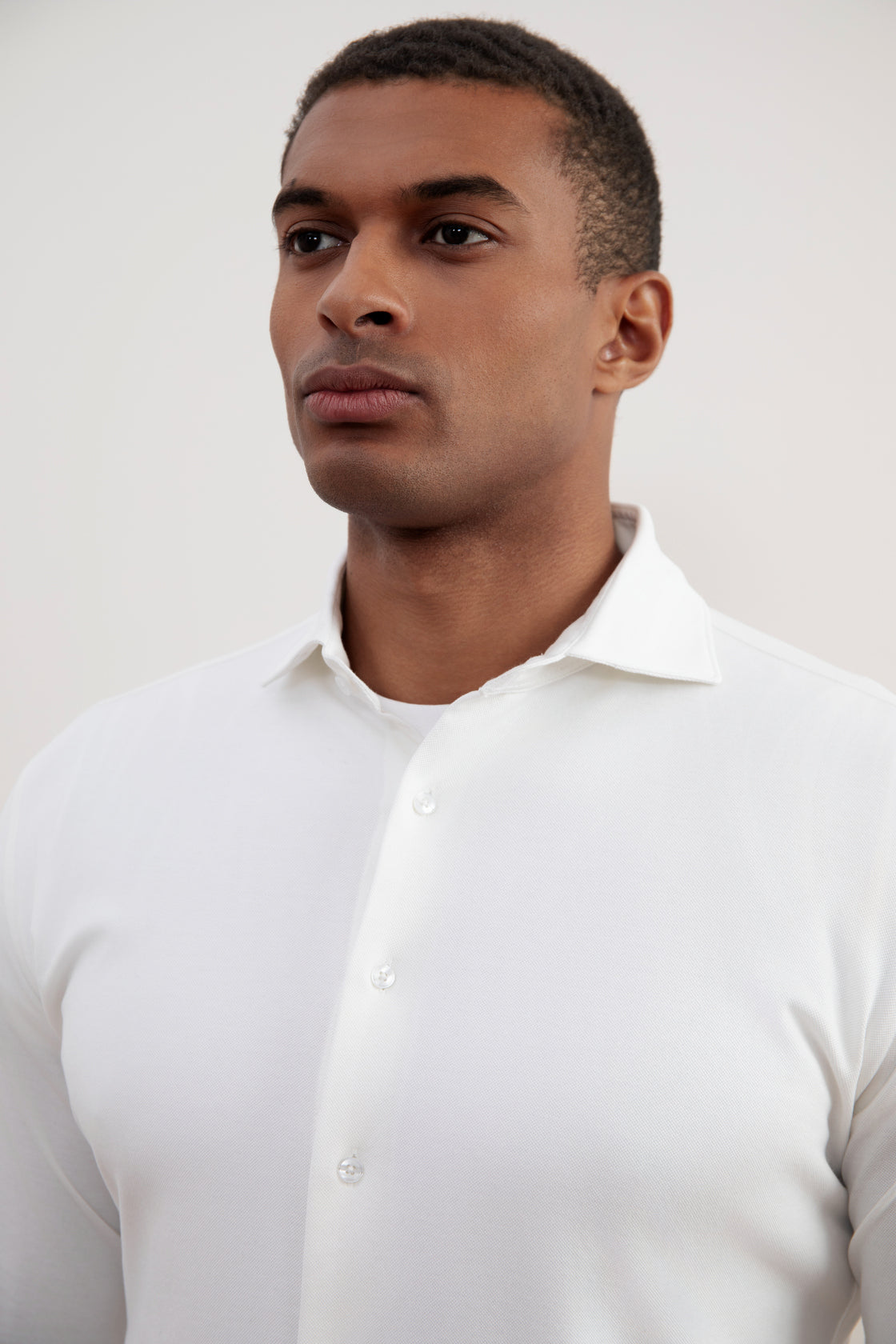 Off-White Cotton-Piqué Shirt