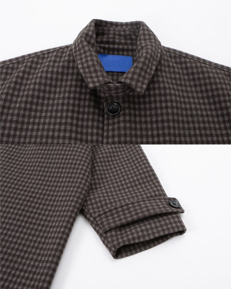 Classic Check Oversized Coat