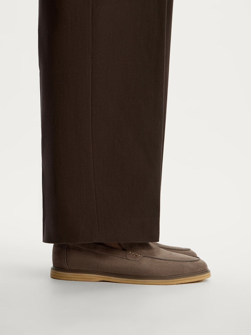 Smoky Suede loafers