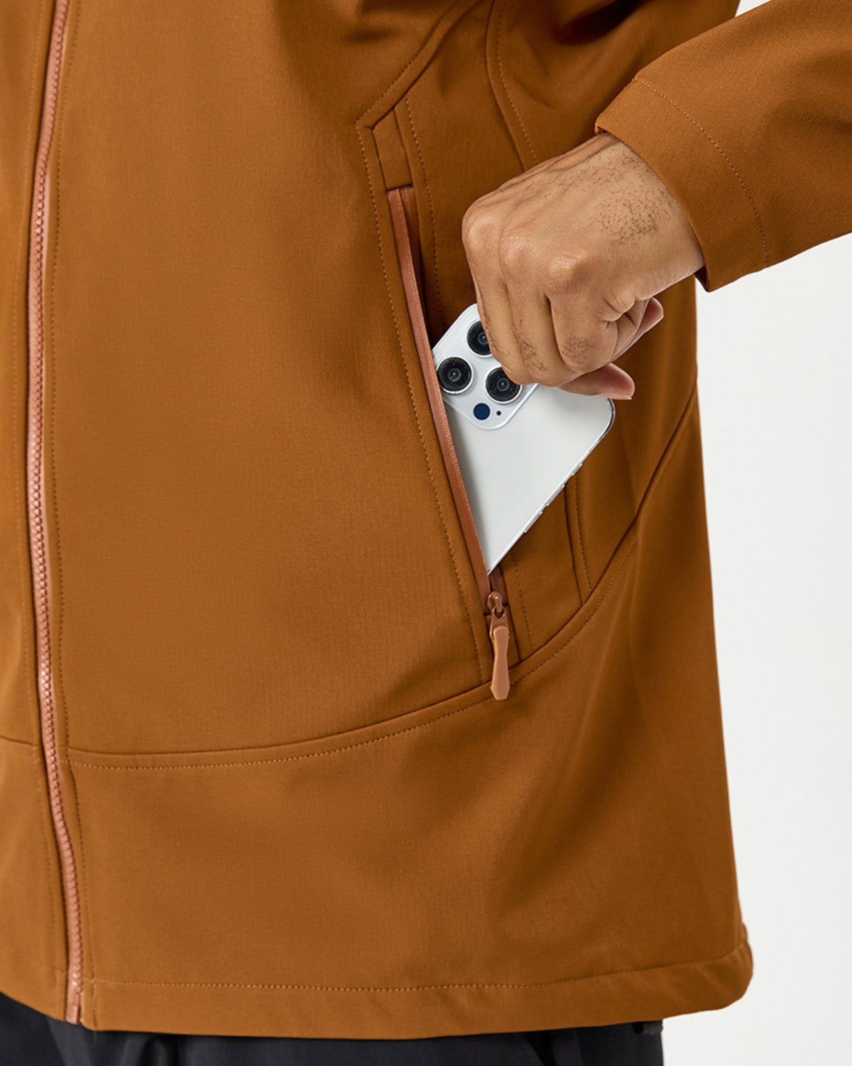 Hooded Waterproof Isolated Wind Jacket
