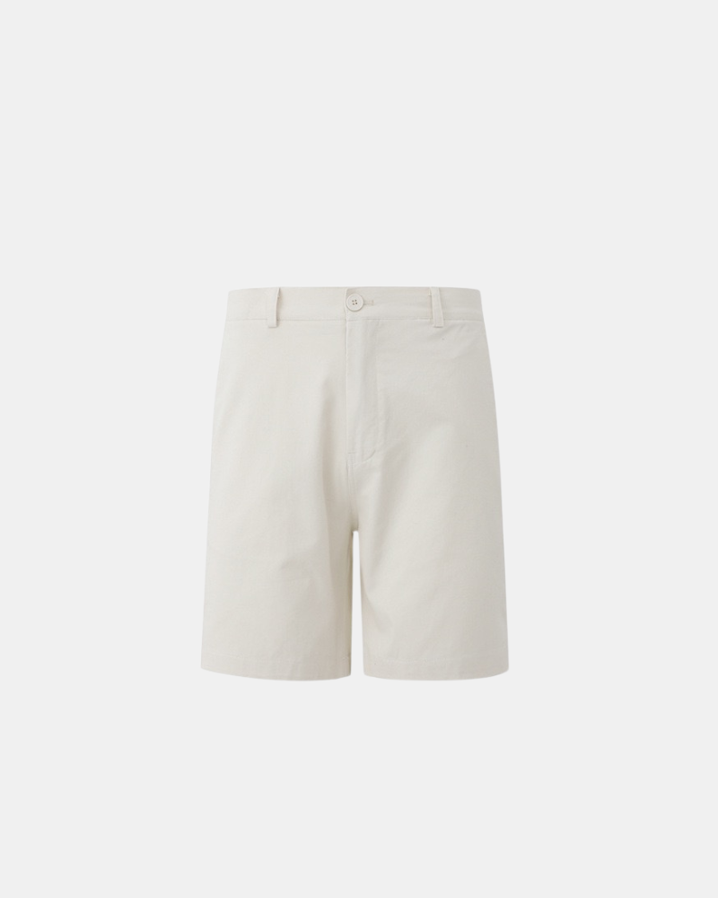 Classic Tailored Cotton Shorts