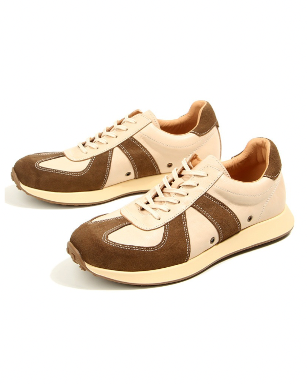 The Sahara Suede & Leather Runner sneaker
