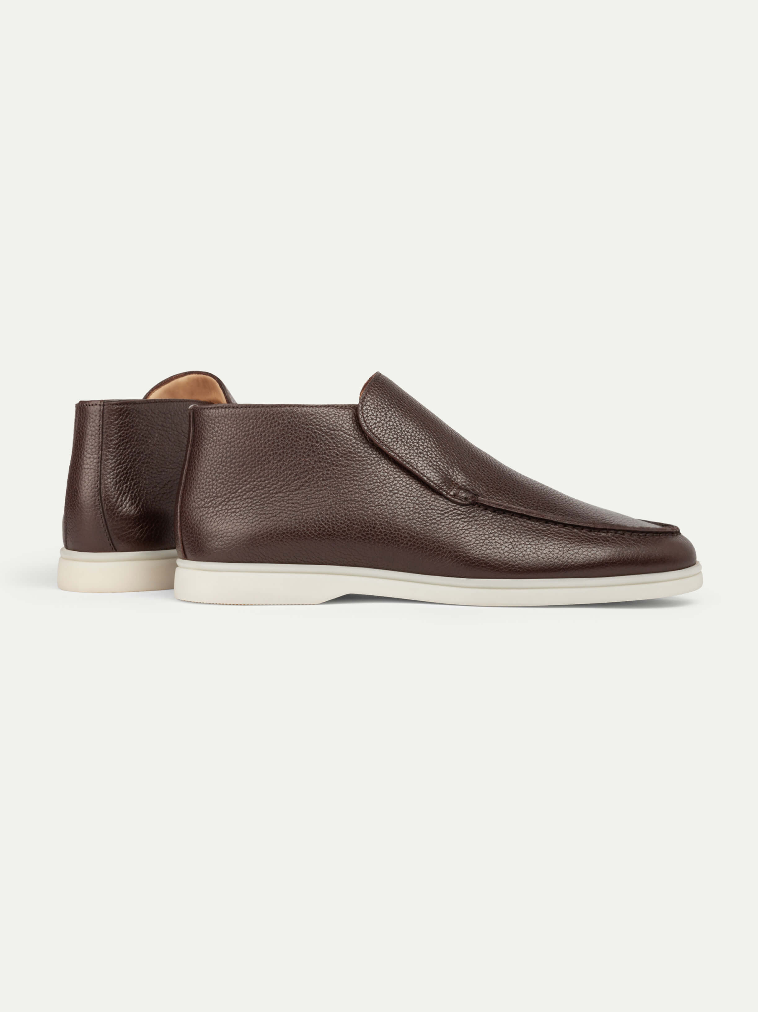 Chocolate Leather City Loafer