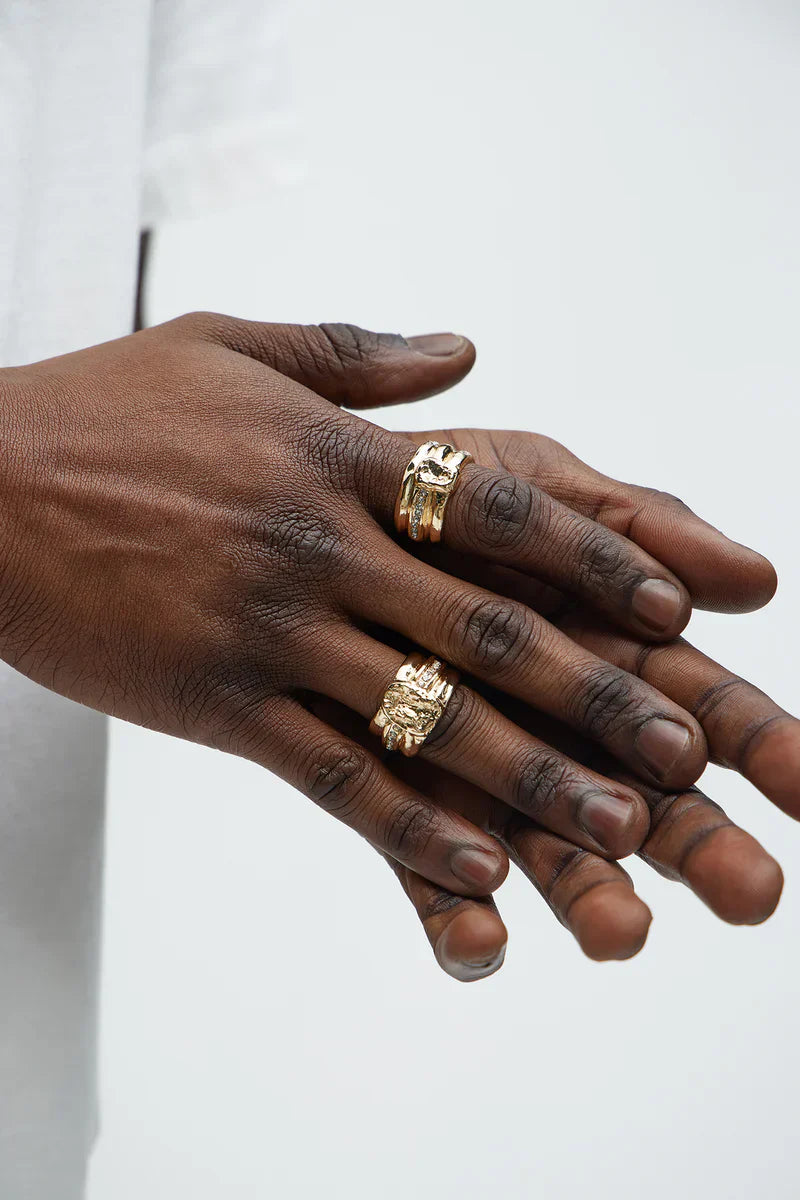 Bloor Ring Set - Gold