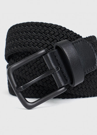 Braided belt Black