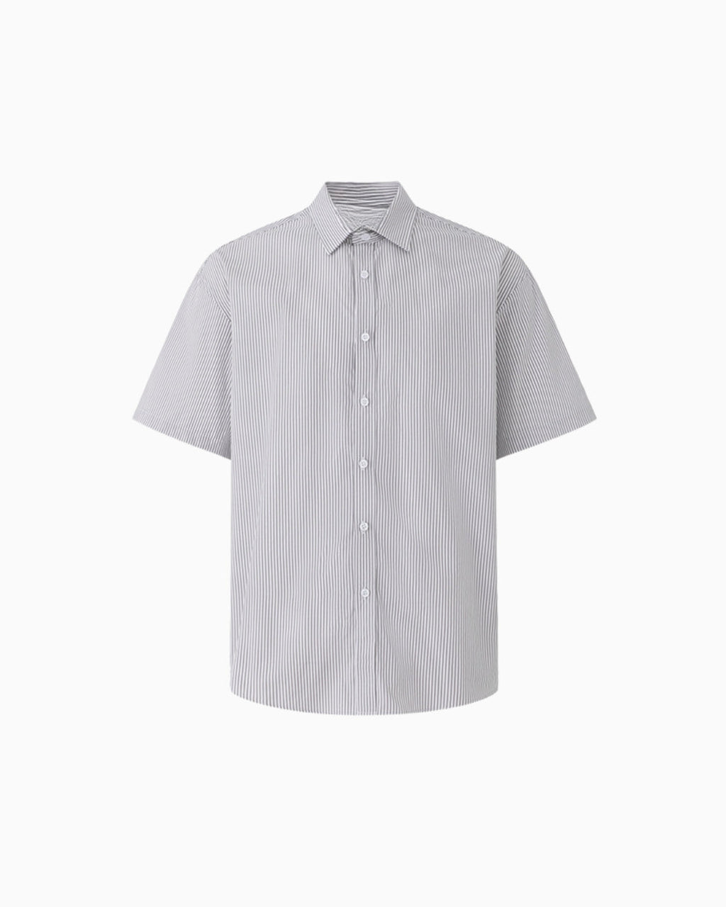 Classic Pinstripe Short-Sleeve Shirt