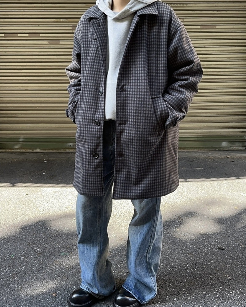 Classic Check Oversized Coat