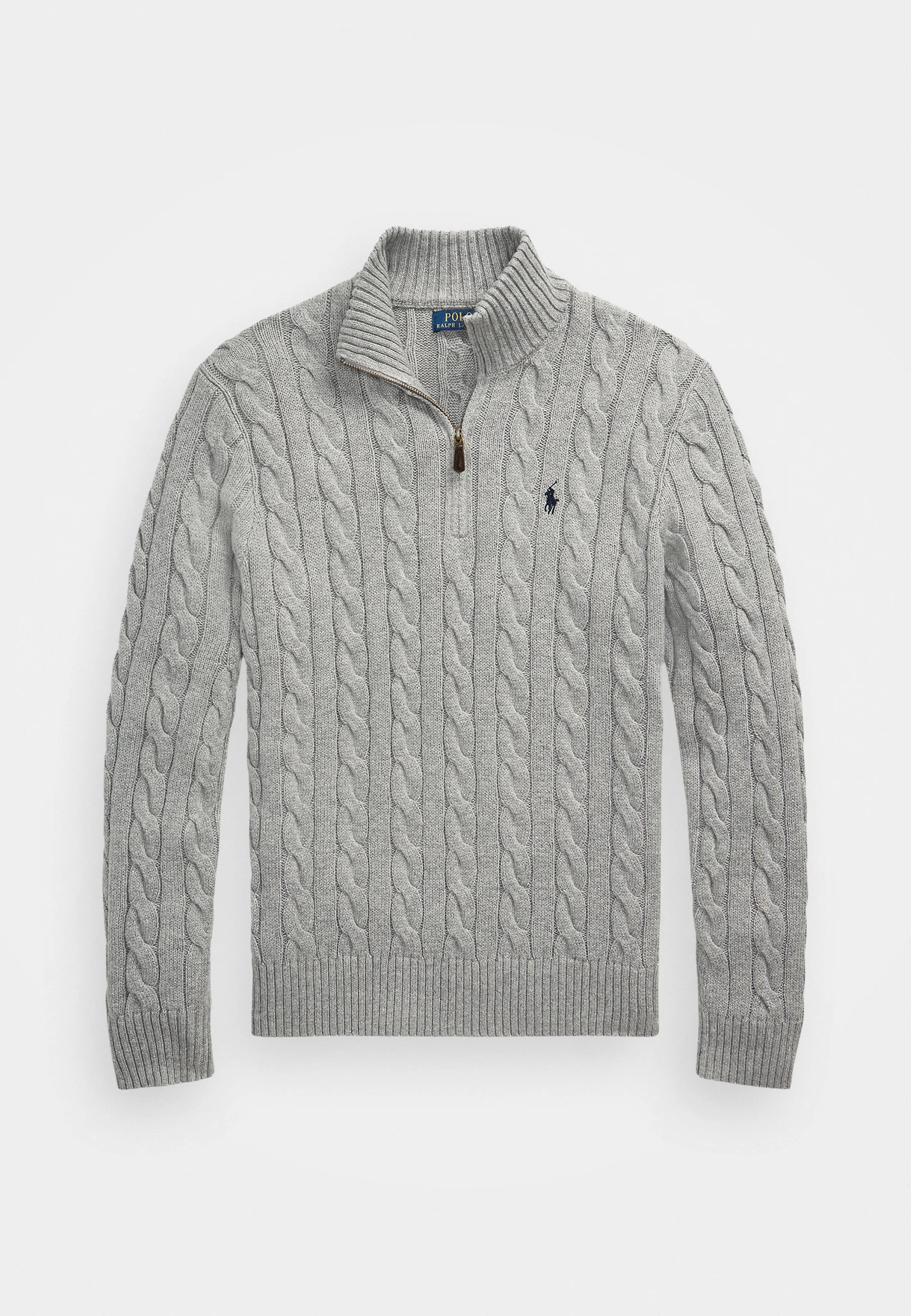 60% OFF | Polo Half Zip Sweater