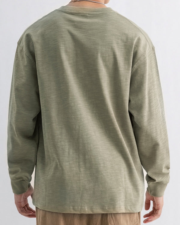 Essential Crewneck Long Sleeve Tee