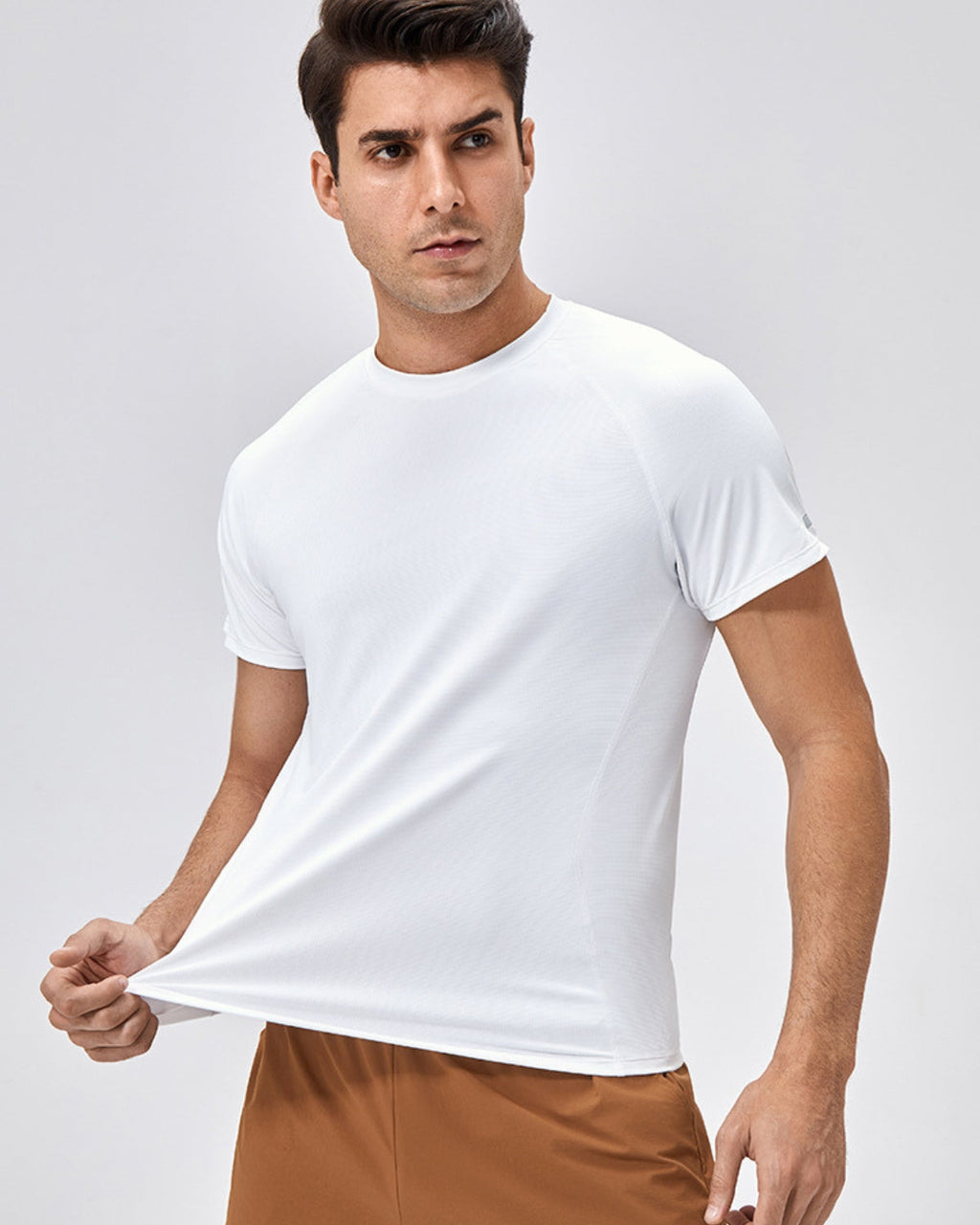 Summer Sports Short-Sleeve Reflective Quick-Dry T-Shirt