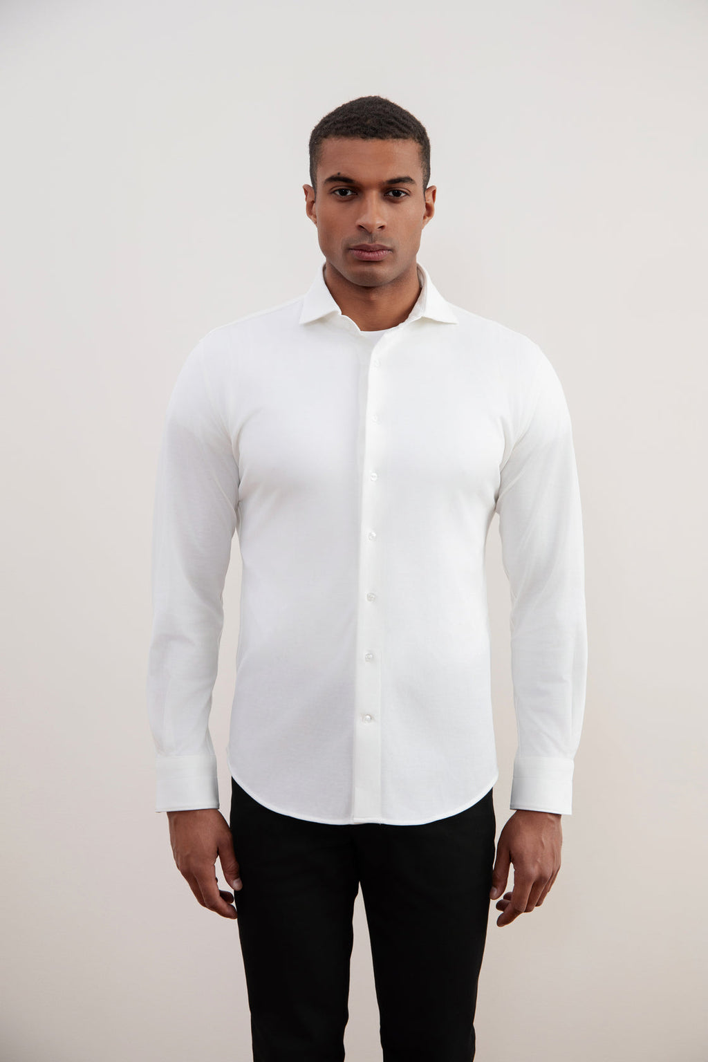 Off-White Cotton-Piqué Shirt