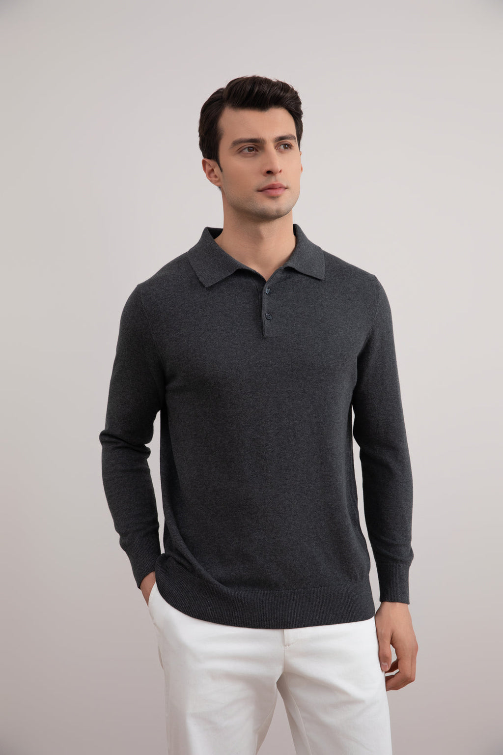 Charcoal Classic Polo Shirt