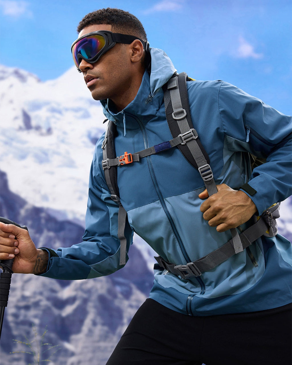 Summit Pro Hooded Waterproof Wind Jacket