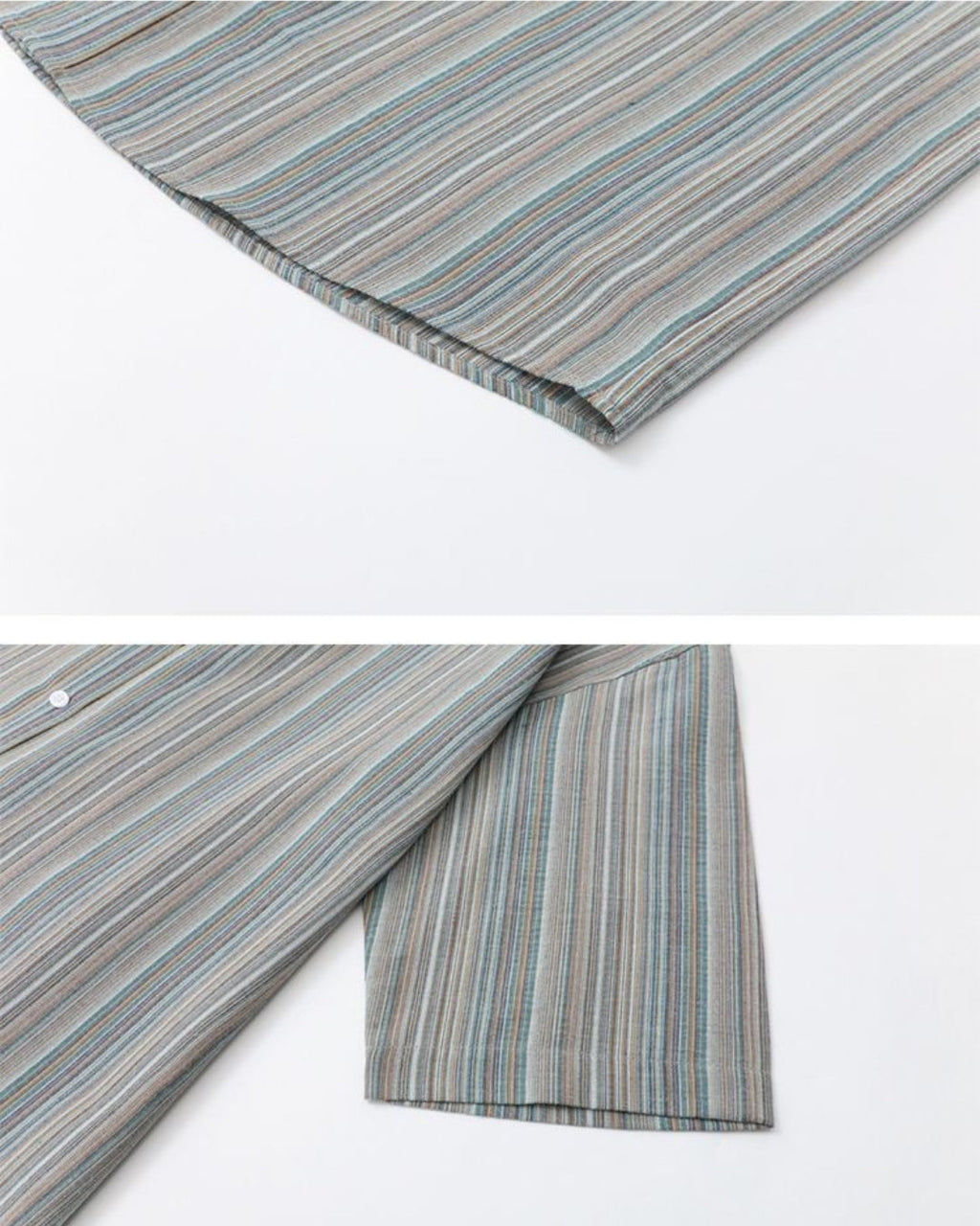 Coastal Stripe Short-Sleeve Shirt
