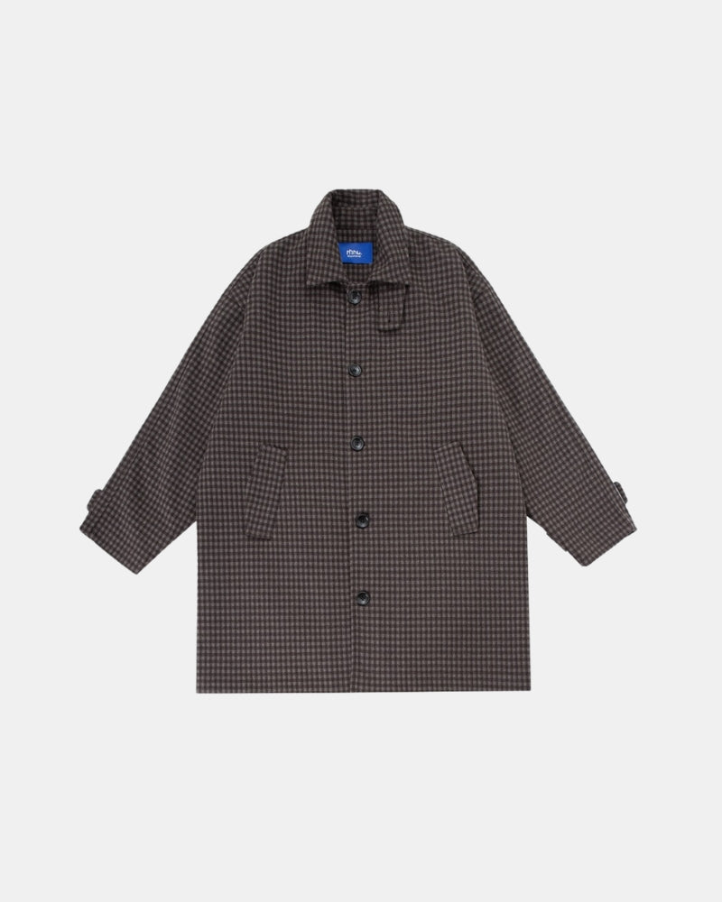 Classic Check Oversized Coat