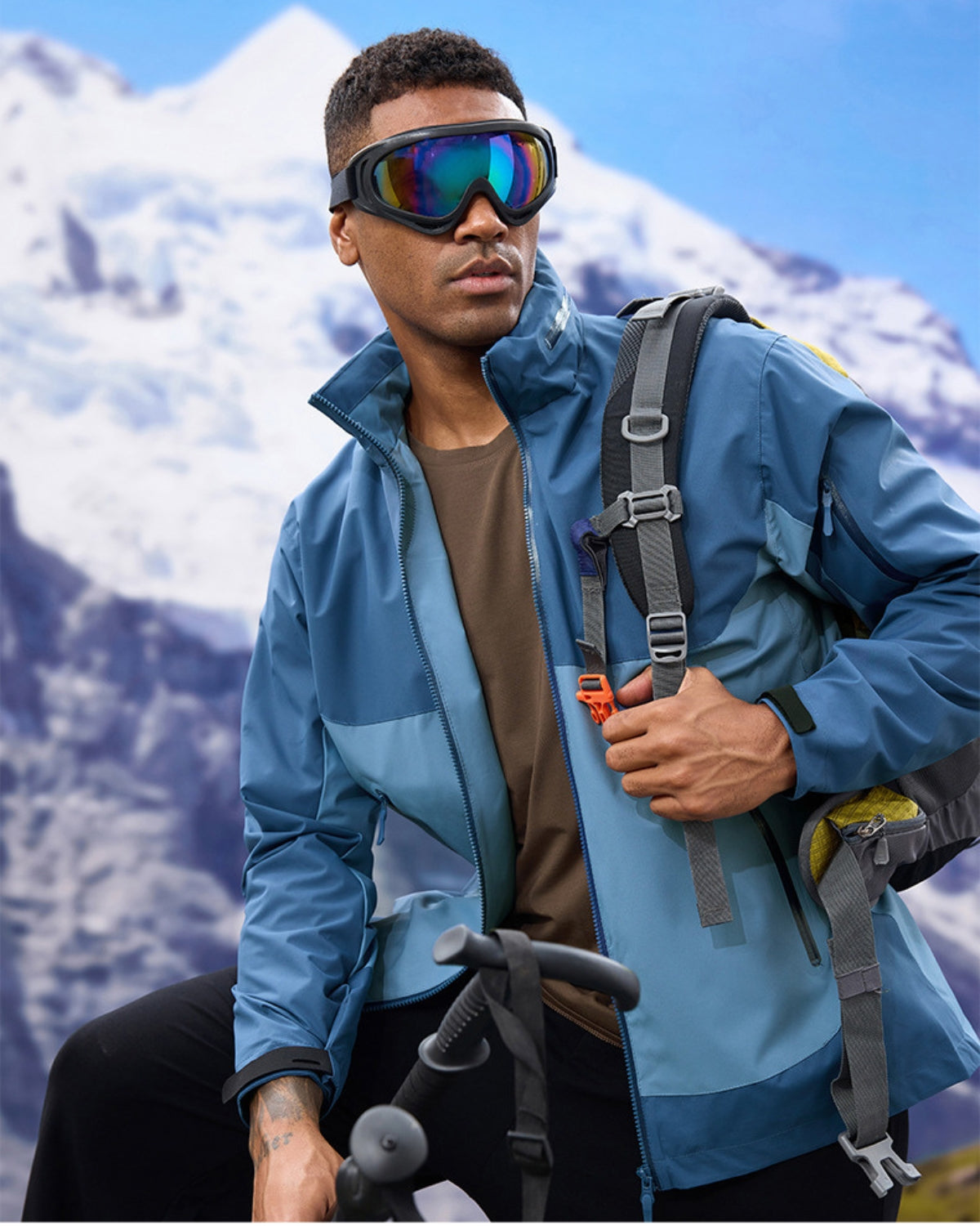 Summit Pro Hooded Waterproof Wind Jacket