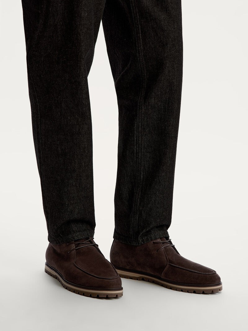 Lace-up boots Dark Chocolate