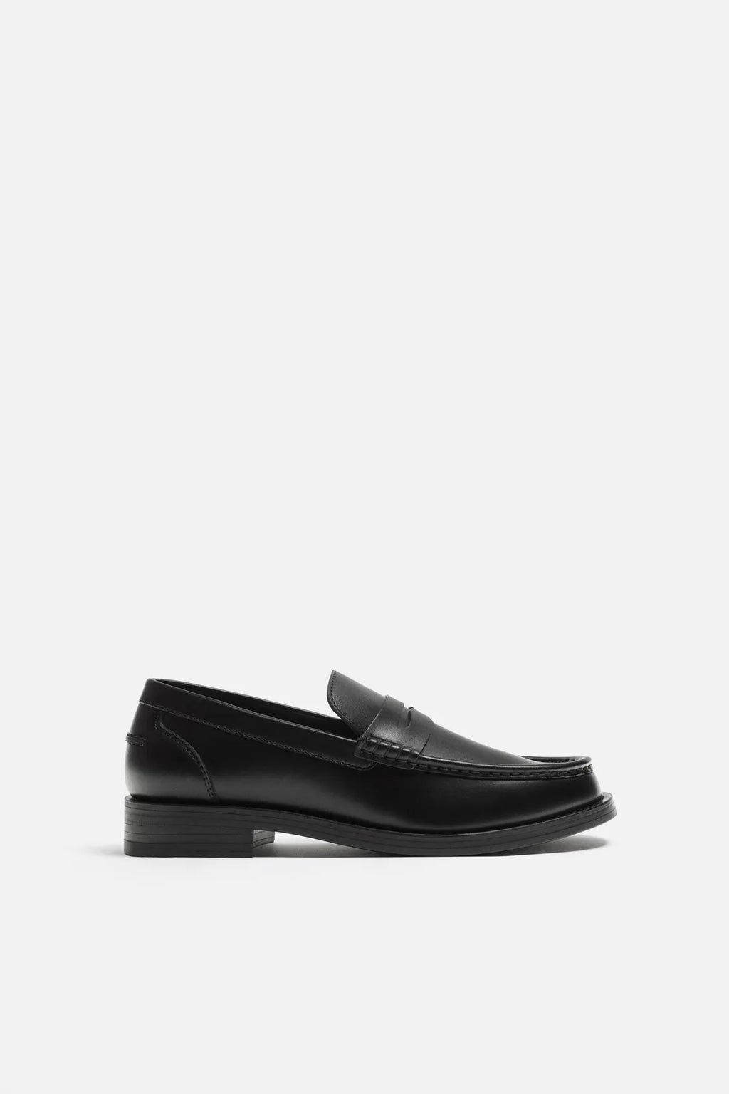 FAUX LEATHER PENNY LOAFER