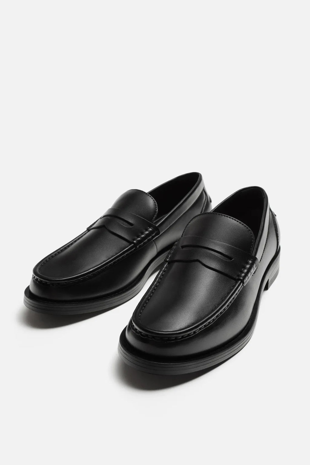 FAUX LEATHER PENNY LOAFER