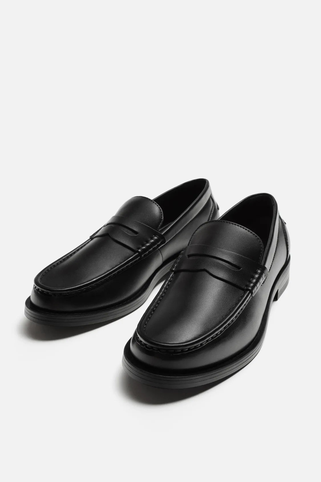 FAUX LEATHER PENNY LOAFER
