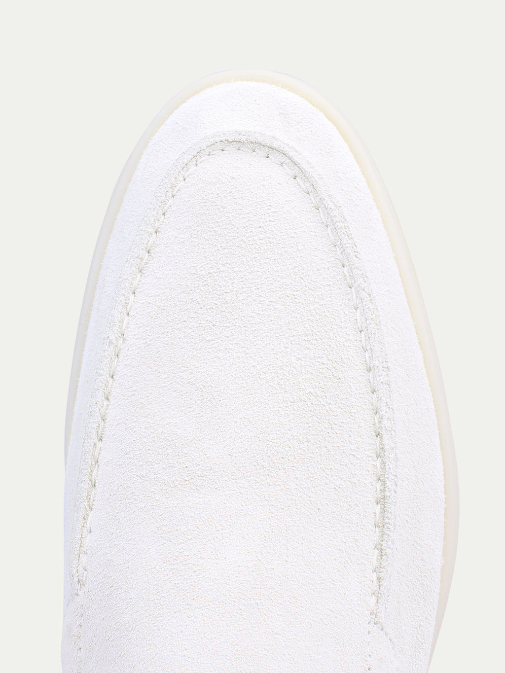 White Sand Suede loafers