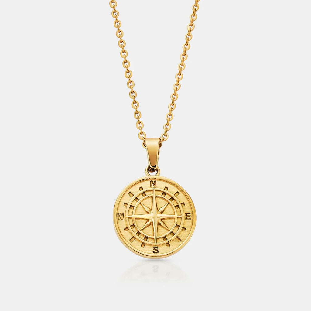 Compass Pendant Necklace