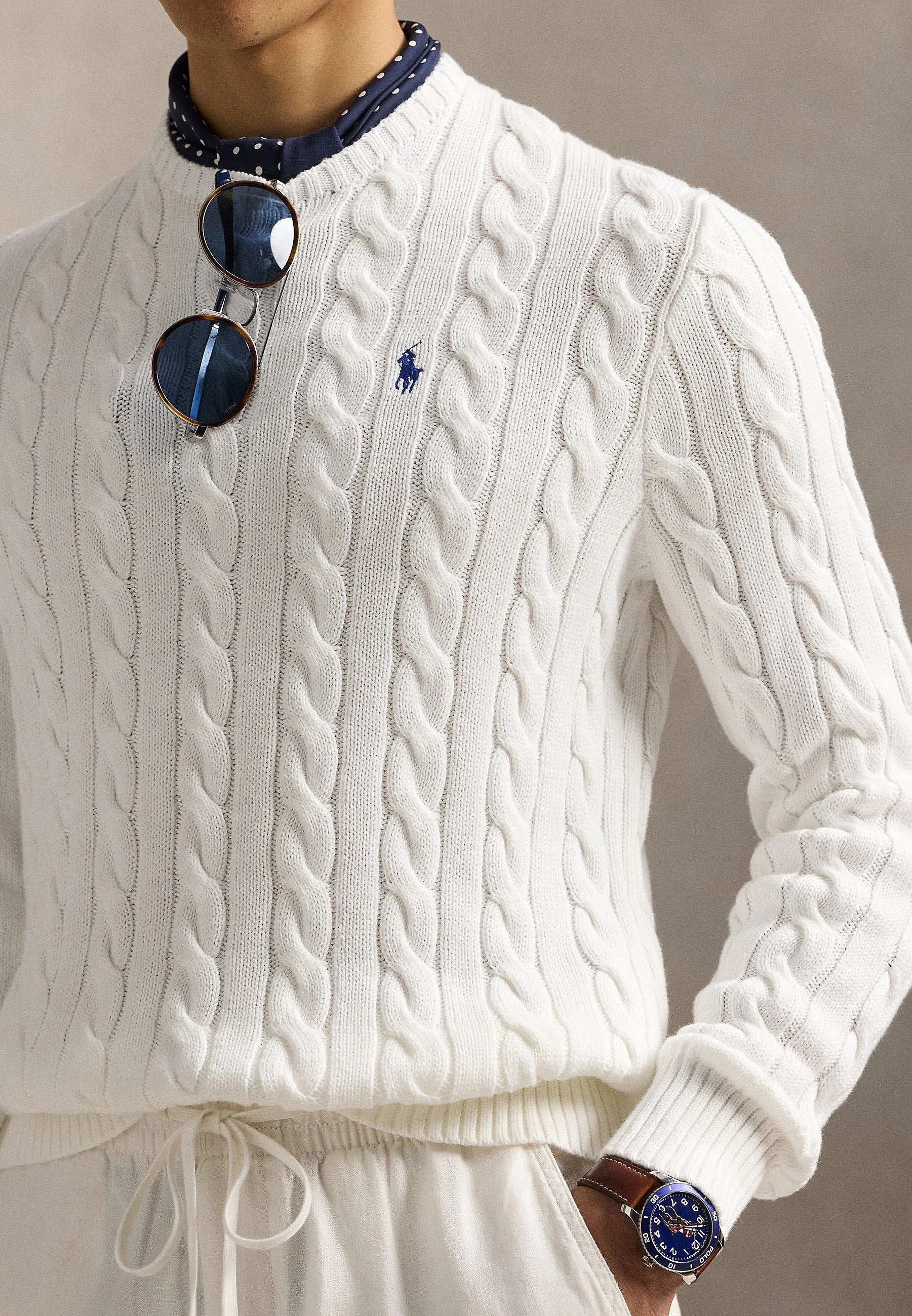 60% OFF | POLO Knit Sweater