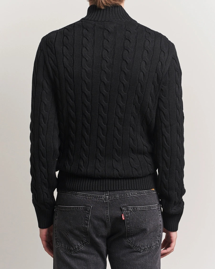 60% OFF | Polo Half Zip Sweater